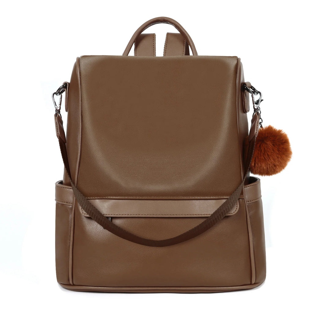 Sac à Dos Femme Convertible en Cuir Premium – Sac Élégant 2 en 1 pour le Quotidien