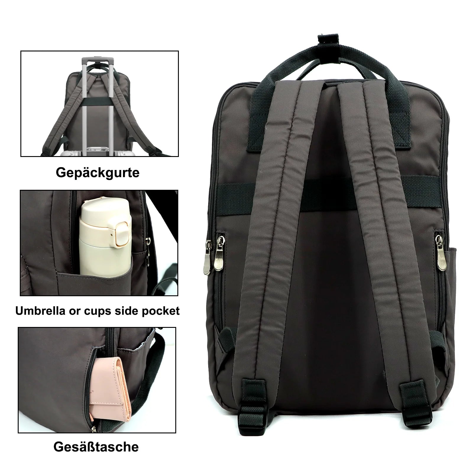 Sac à Dos Urbain Minimaliste – Sac à Dos Pratique pour Femme et Homme
